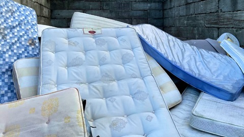 wat doen met oude matras?